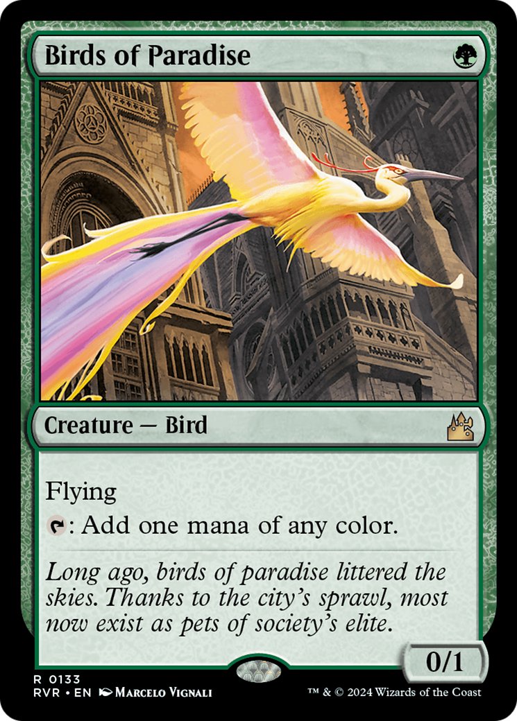 Birds of Paradise (133) - Ravnica Remastered