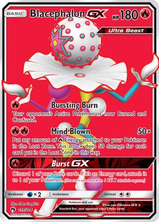 Blacephalon GX (Full Art) (199) Holofoil - Lost Thunder