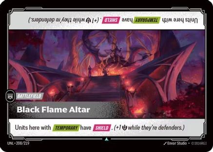 Black Flame Altar (208) - Unleashed