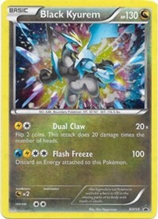 Black Kyurem (BW58) Holofoil - Black Star Promos
