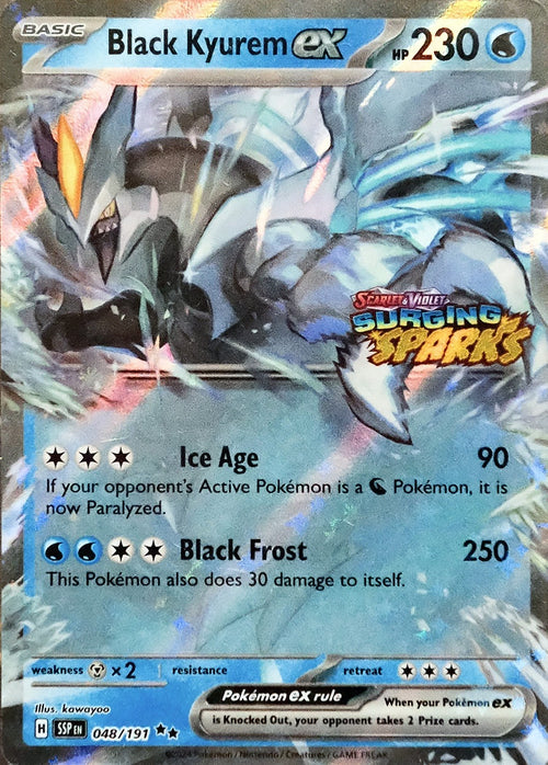 Black Kyurem ex (Stamped) (48) Holofoil - Miscellaneous Cards & Products