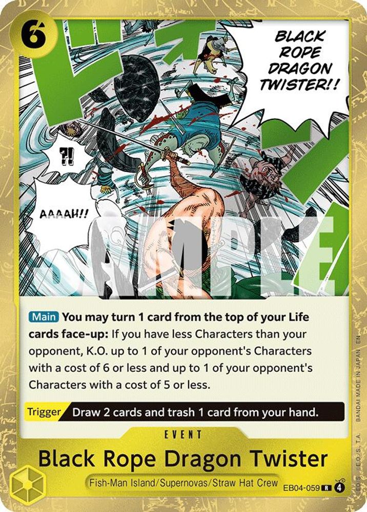 Black Rope Dragon Twister (EB04-059) Foil