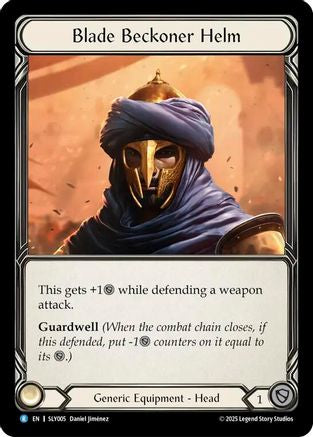 Blade Beckoner Helm (SLY005) - Silver Age