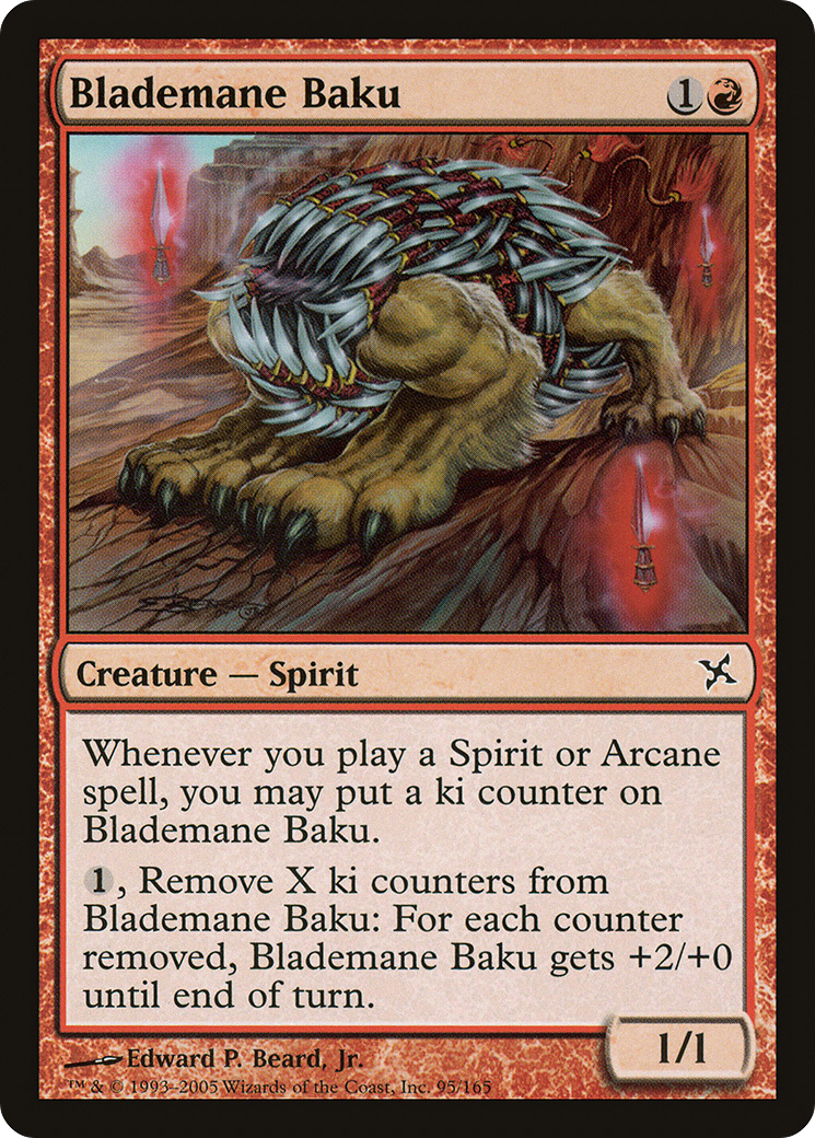 Blademane Baku (095) - Betrayers of Kamigawa