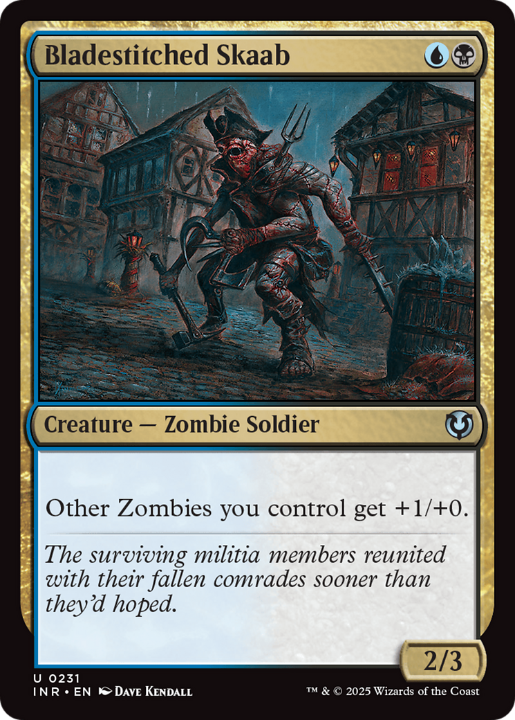 Bladestitched Skaab (231) Foil - Innistrad Remastered