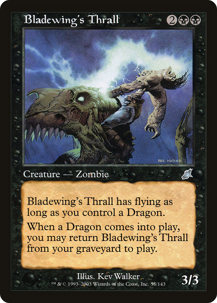 Bladewing's Thrall (055) Foil - Scourge