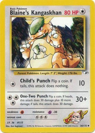Blaine's Kangaskhan (36) (Unlimited) - Gym Heroes