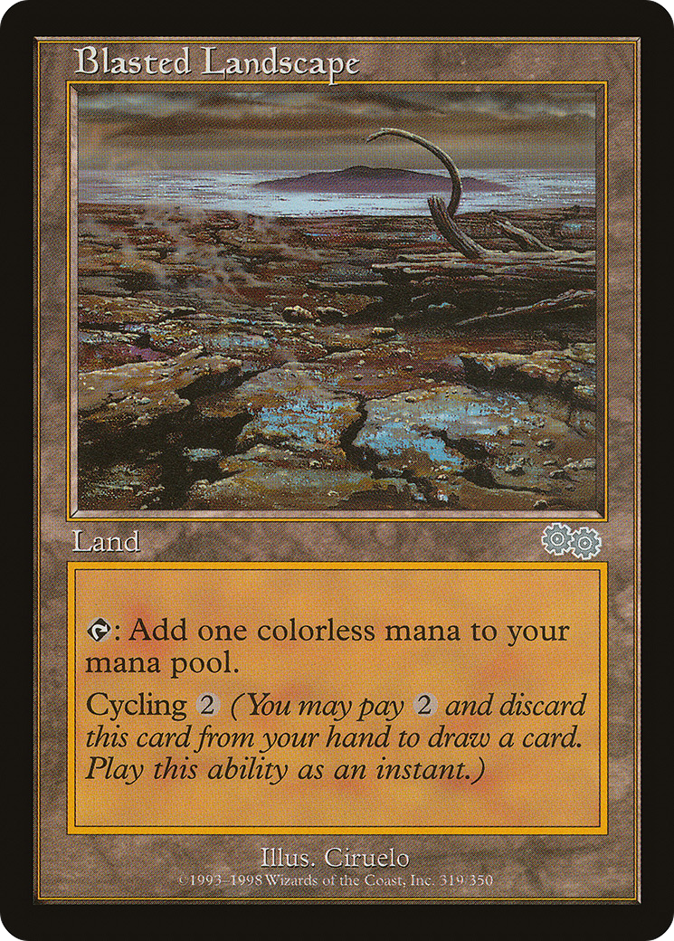 Blasted Landscape (319) - Urza's Saga