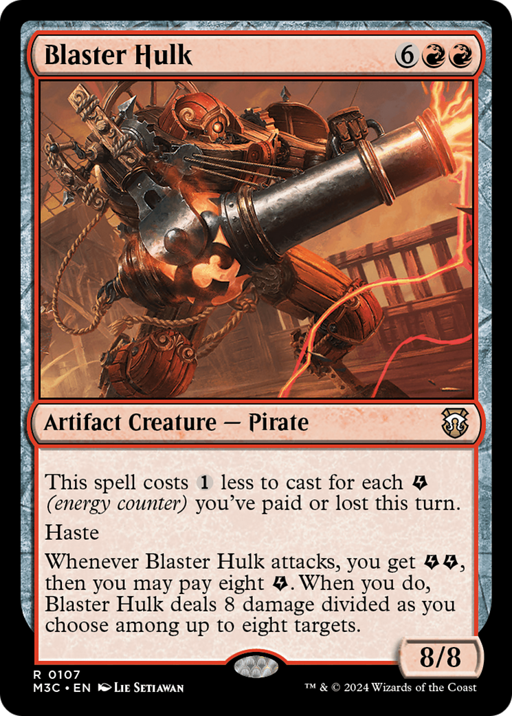 Blaster Hulk (107) - Commander: Modern Horizons 3