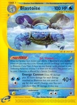 Blastoise (37) Reverse Holofoil - Expedition