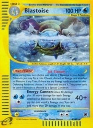 Blastoise (4) Holofoil - Expedition