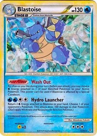 Blastoise (Cracked Ice Holo) (13) Holofoil - Miscellaneous Cards & Products