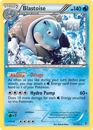 Blastoise (Deck Exclusives) (16) - Plasma Blast