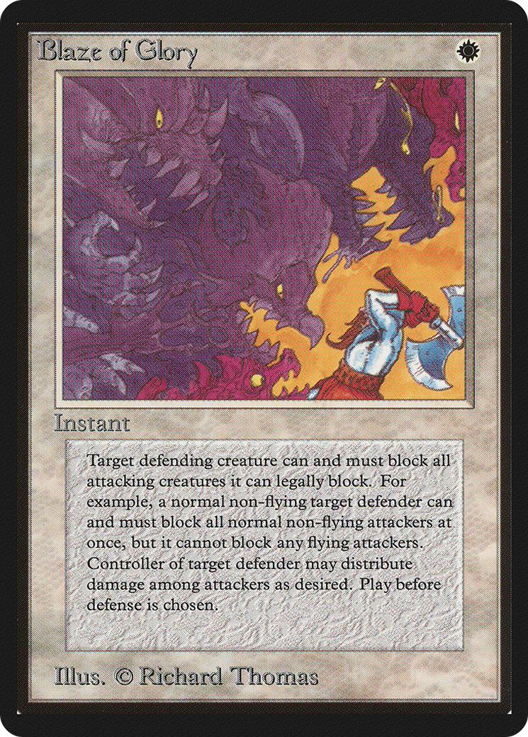 Blaze of Glory - Limited Edition Beta
