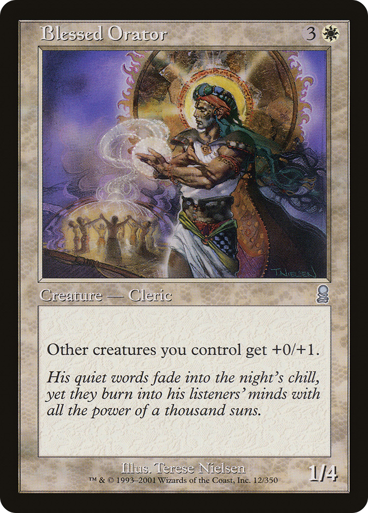 Blessed Orator (012) Foil - Odyssey