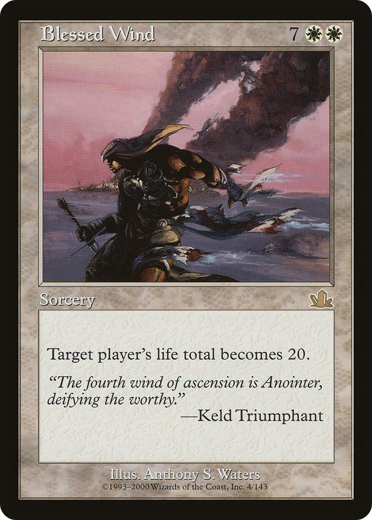 Blessed Wind (004) Foil - Prophecy