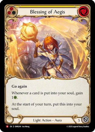Blessing Of Aegis (OMN244) - Omens of the Third Age