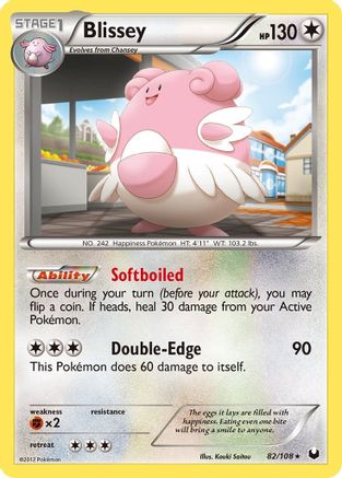 Blissey (82) Holofoil - Dark Explorers