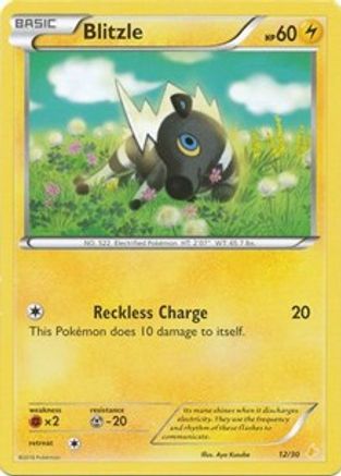 Blitzle (12) - Trainer Kit: Pikachu Libre & Suicune
