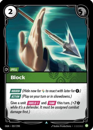 Block (057) Foil - Origins