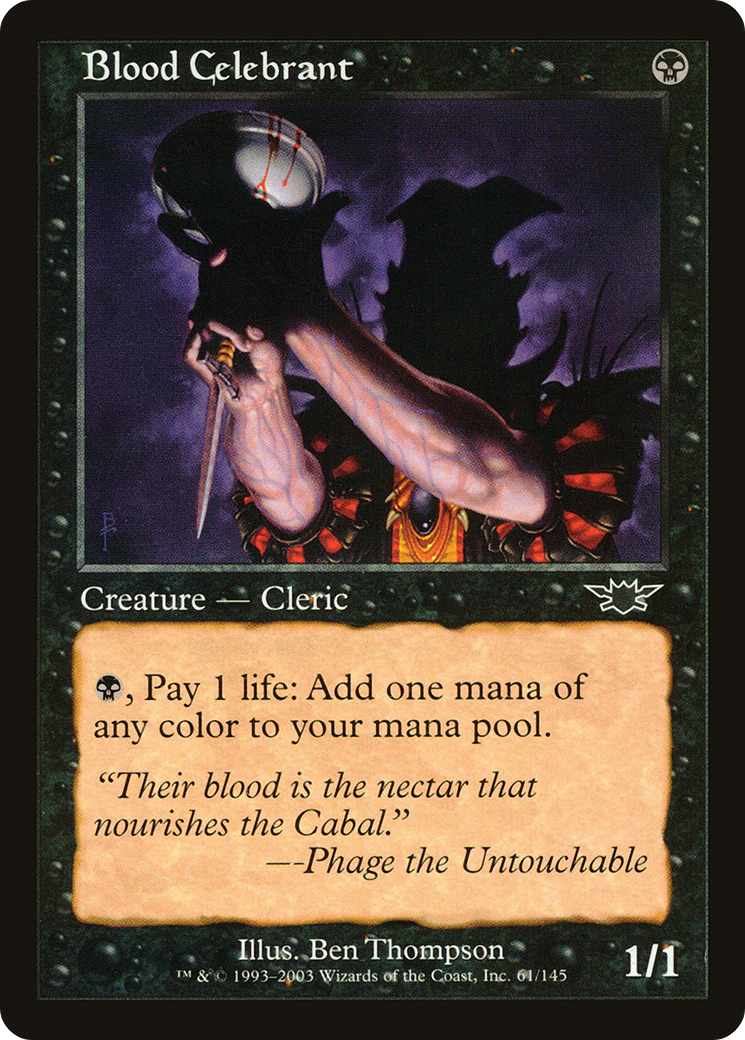 Blood Celebrant (061) Foil - Legions