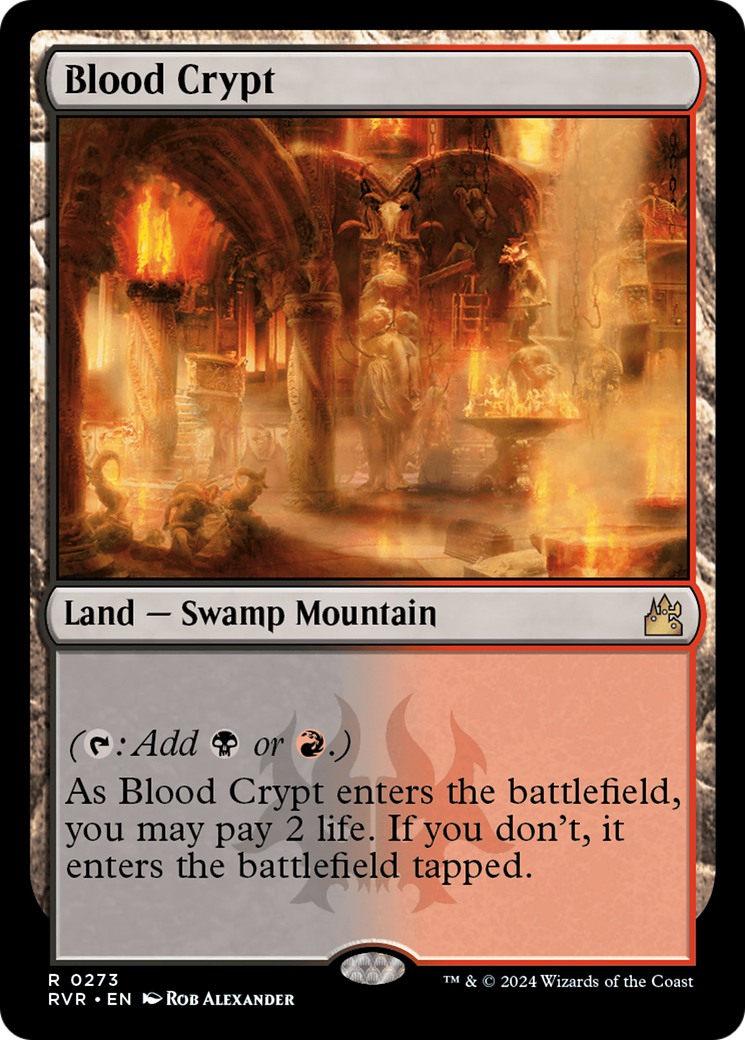 Blood Crypt (273) Foil - Ravnica Remastered