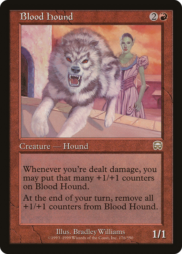 Blood Hound (176) - Mercadian Masques