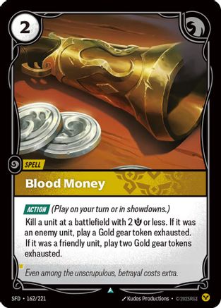 Blood Money (162) Foil - Spiritforged