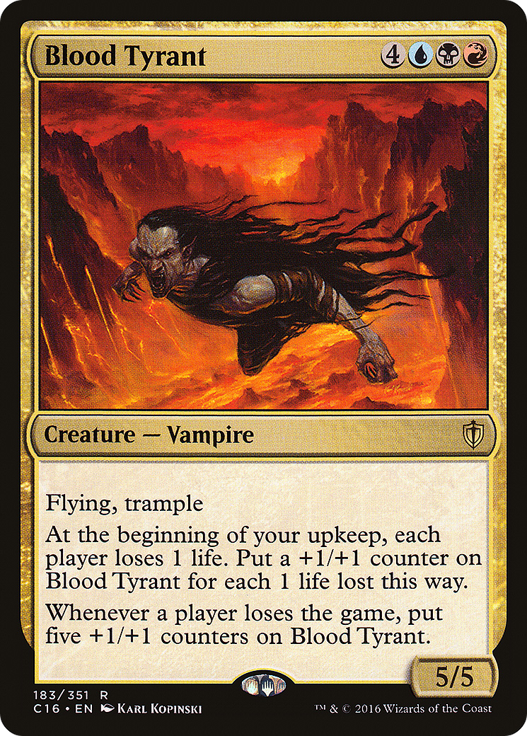 Blood Tyrant (183) - Commander 2016