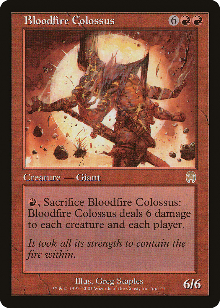 Bloodfire Colossus (055) - Apocalypse