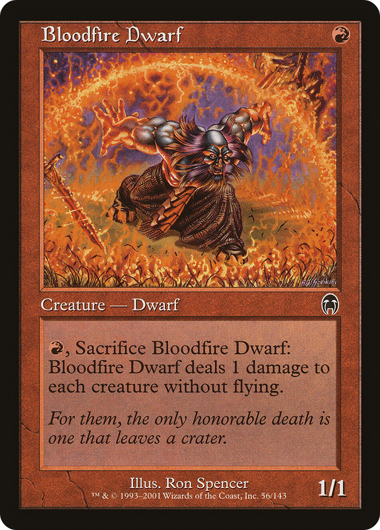 Bloodfire Dwarf (056) - Apocalypse