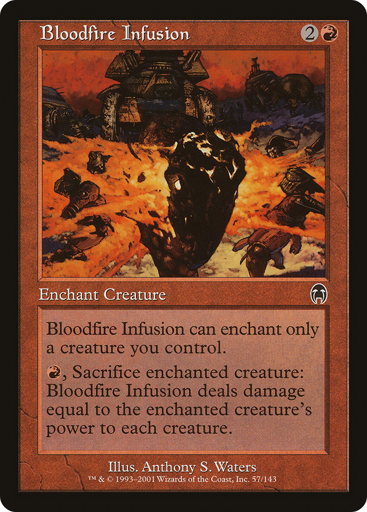 Bloodfire Infusion (057) Foil - Apocalypse
