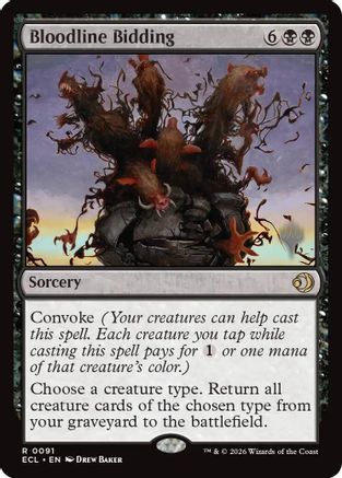 Bloodline Bidding (Promo Pack) (091) - Lorwyn Eclipsed