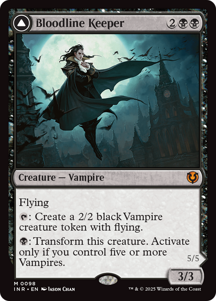 Bloodline Keeper // Lord of Lineage (098) Foil - Innistrad Remastered