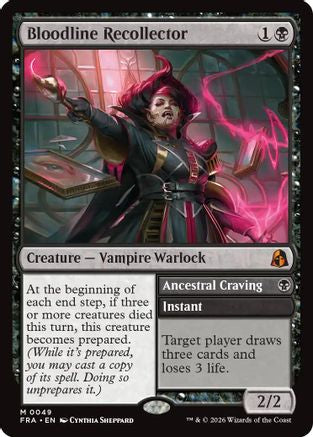 Bloodline Recollector // Ancestral Craving (049) Foil - Reality Fracture