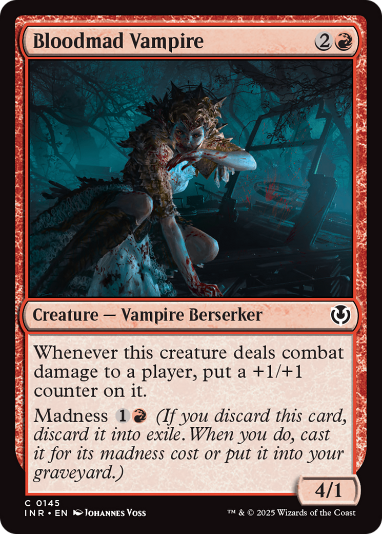 Bloodmad Vampire (145) Foil - Innistrad Remastered