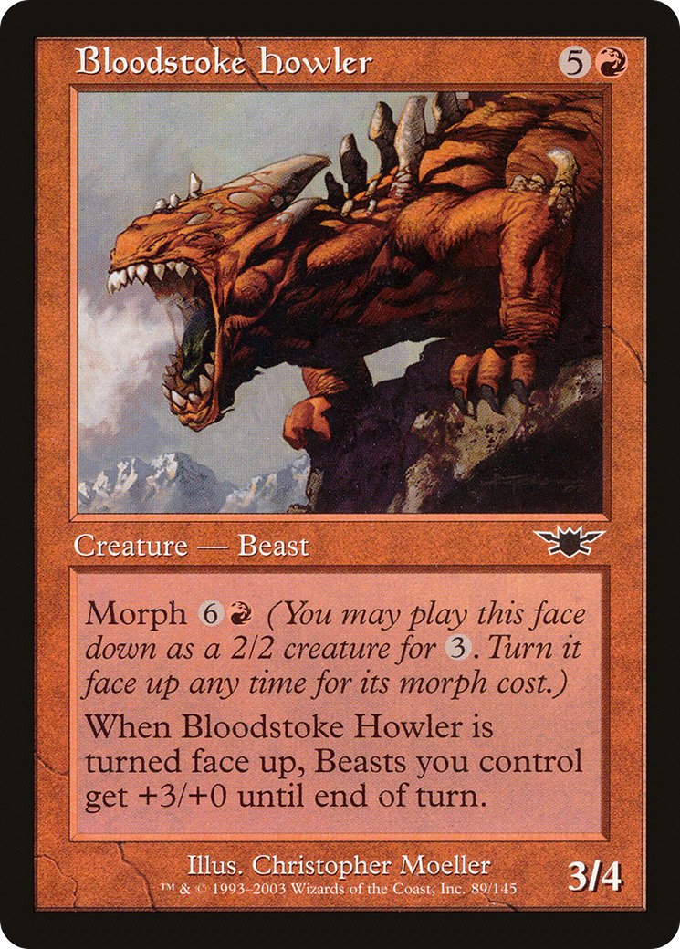 Bloodstoke Howler (089) Foil - Legions