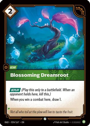Blossoming Dreamroot (024) Foil - Radiance