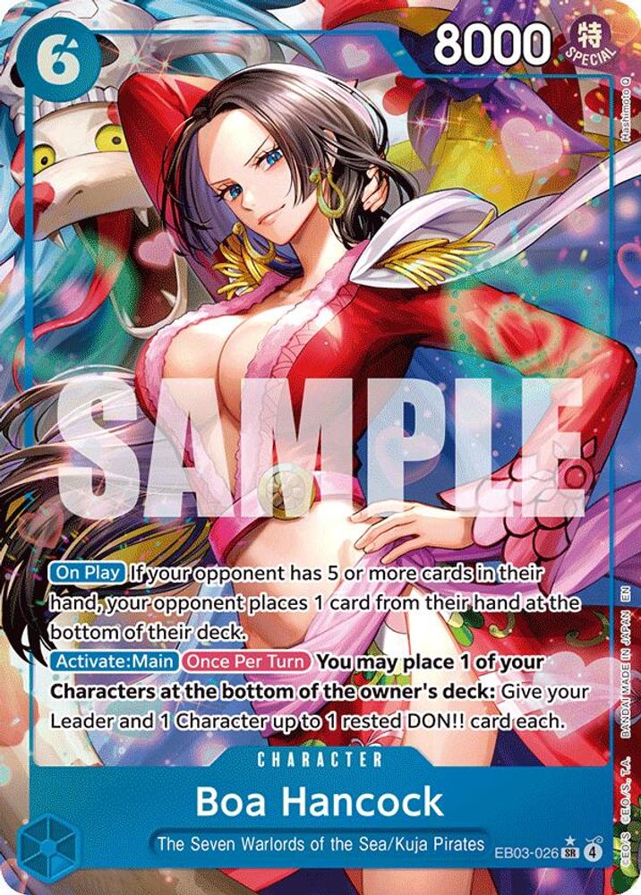 Boa Hancock (Alternate Art) (EB03-026) Foil