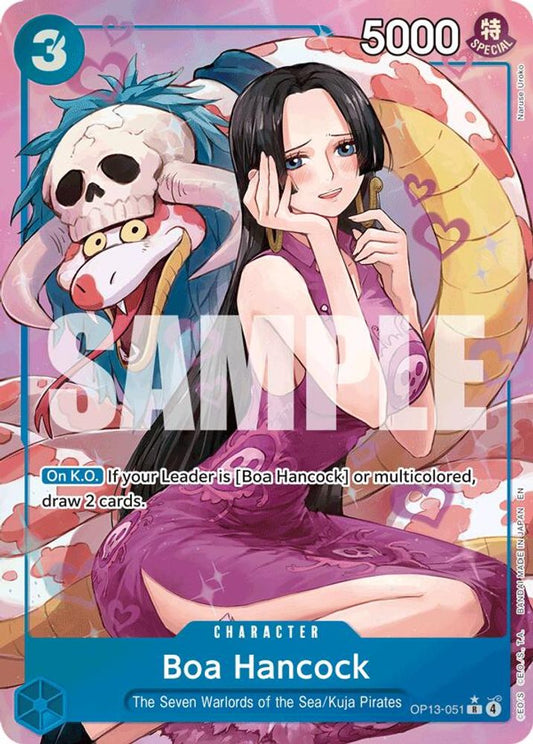 Boa Hancock (Alternate Art) (OP13-051) Foil