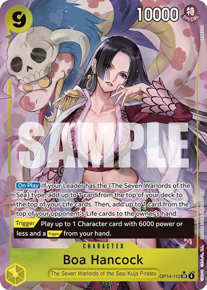 Boa Hancock (Alternate Art) (OP14-112) Foil