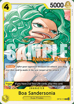 Boa Sandersonia (OP16-111) Release Event Cards