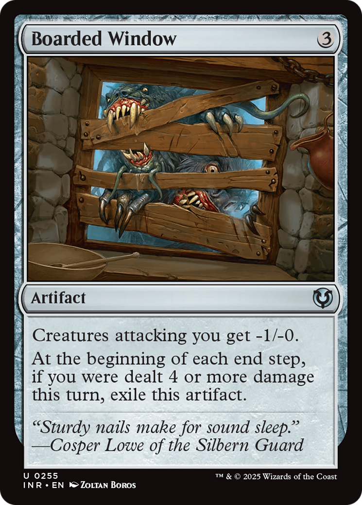 Boarded Window (255) Foil - Innistrad Remastered