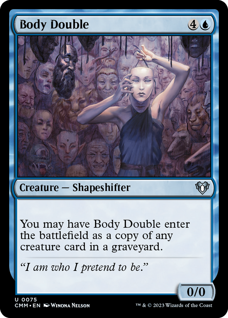 Body Double (075) - Commander Masters