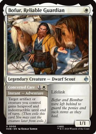 Bofur, Reliable Guardian // Concerted Care (006) - The Hobbit