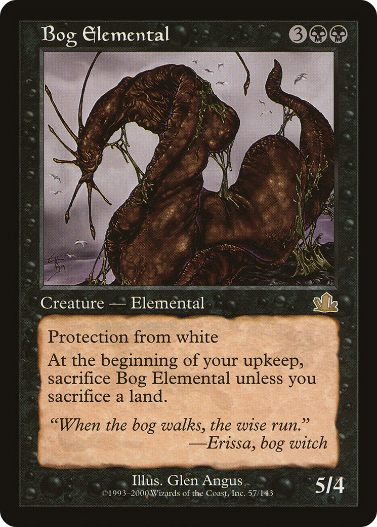 Bog Elemental (057) Foil - Prophecy