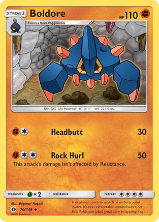 Boldore (70) - Sun & Moon