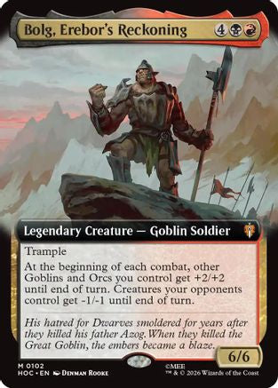 Bolg, Erebor's Reckoning (Extended Art) (102) - The Hobbit: Eternal-Legal