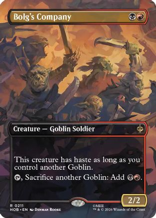 Bolg's Company (Borderless) (211) - The Hobbit