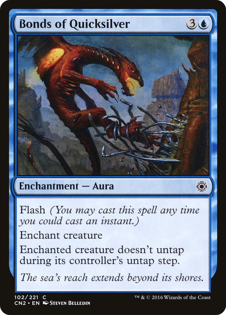 Bonds of Quicksilver (102) Foil - Conspiracy: Take the Crown